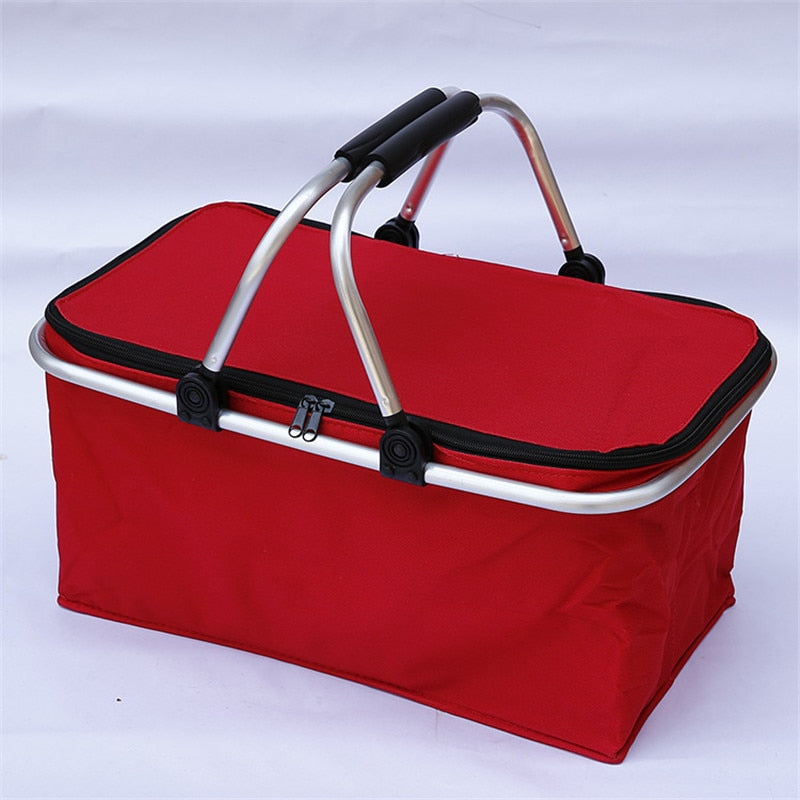Travel Fresh Cooler Foldable Camping Basket | Karnz