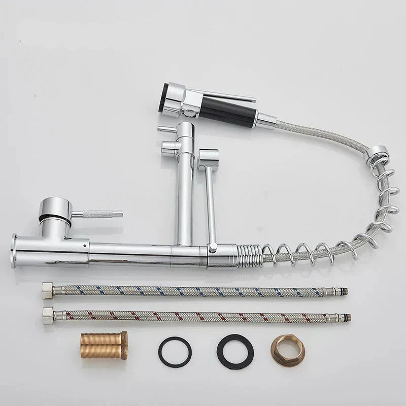 AquaWave Pro – Luxury Kitchen Faucet with Dual Outlet Skanto