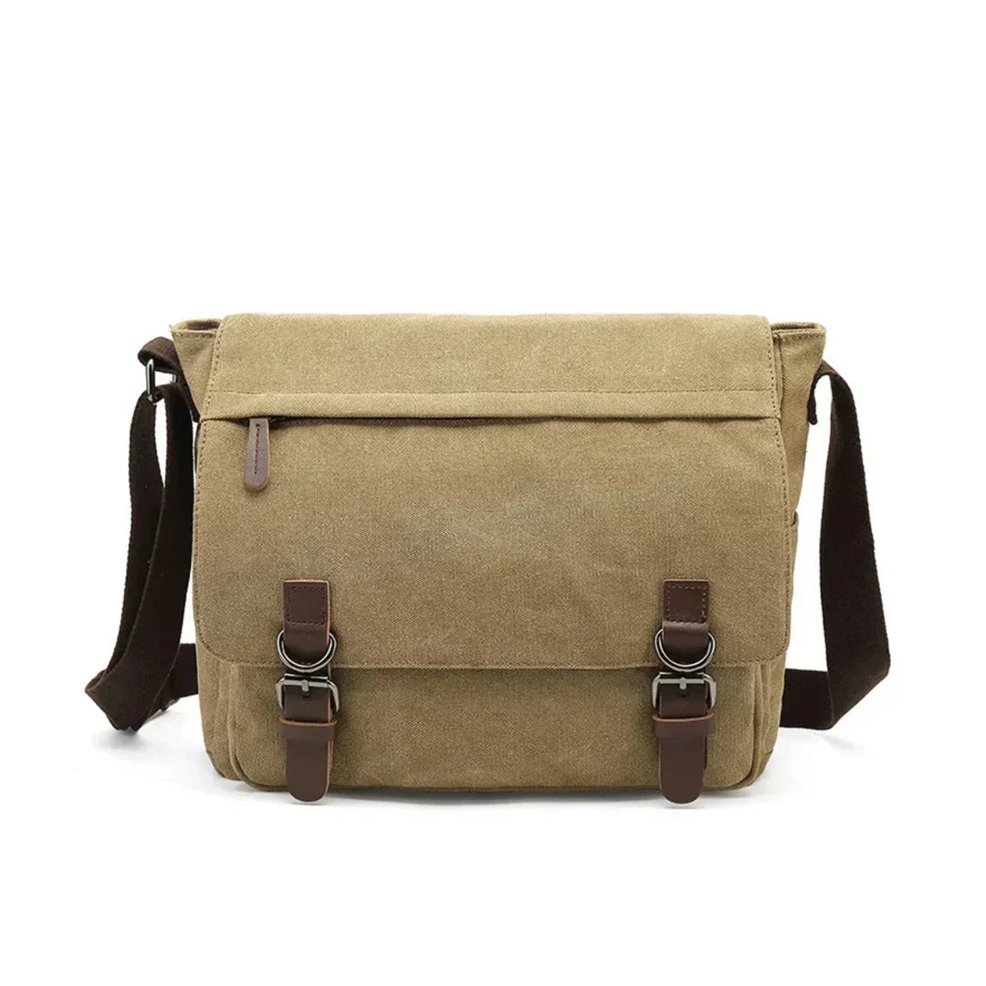 Skanto | Carlos – Robust Men's Bag for Daily Use | Durable Canvas Crossbody Bag