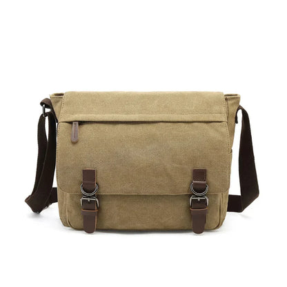 Skanto | Carlos – Robust Men's Bag for Daily Use | Durable Canvas Crossbody Bag