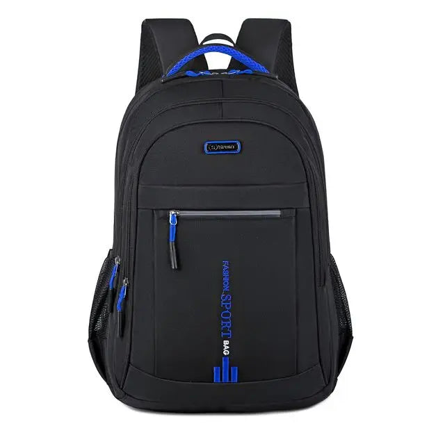 Modern waterproof Oxford backpack for men