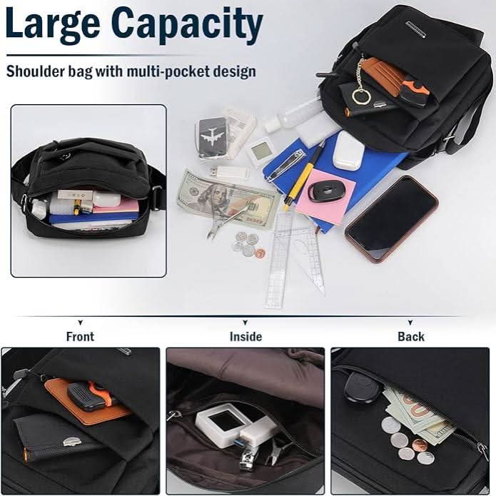 BowLift | Men's Shoulder Bag with Anti-Theft Design