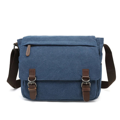 Skanto | Carlos – Robust Men's Bag for Daily Use | Durable Canvas Crossbody Bag