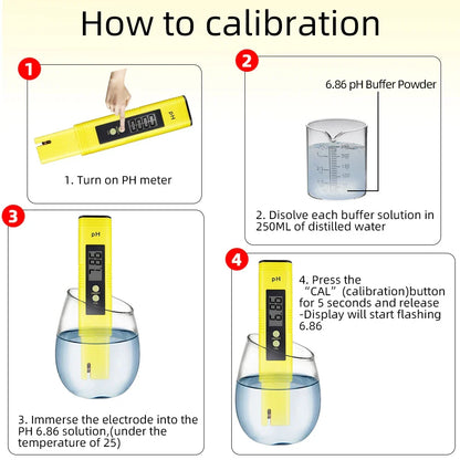 BowLift | PH & ES Digital Water Quality Tester