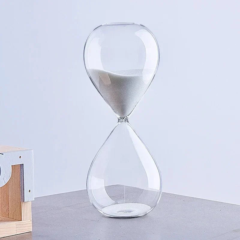 Skanto | Glass Sand Timer | Stylish Decoration with 5/10/30/60 Minute Indication