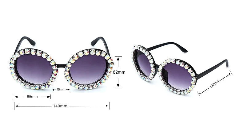 BowLift | Oversize Round Luxury Sunglasses