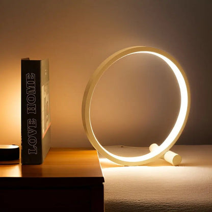 BowLift | Halo Glo Table Lamp: Elegant LED Lighting With Touch Control