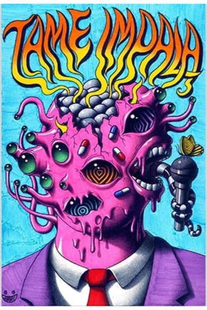 Impala Psychedelic Poster | Bowlift
