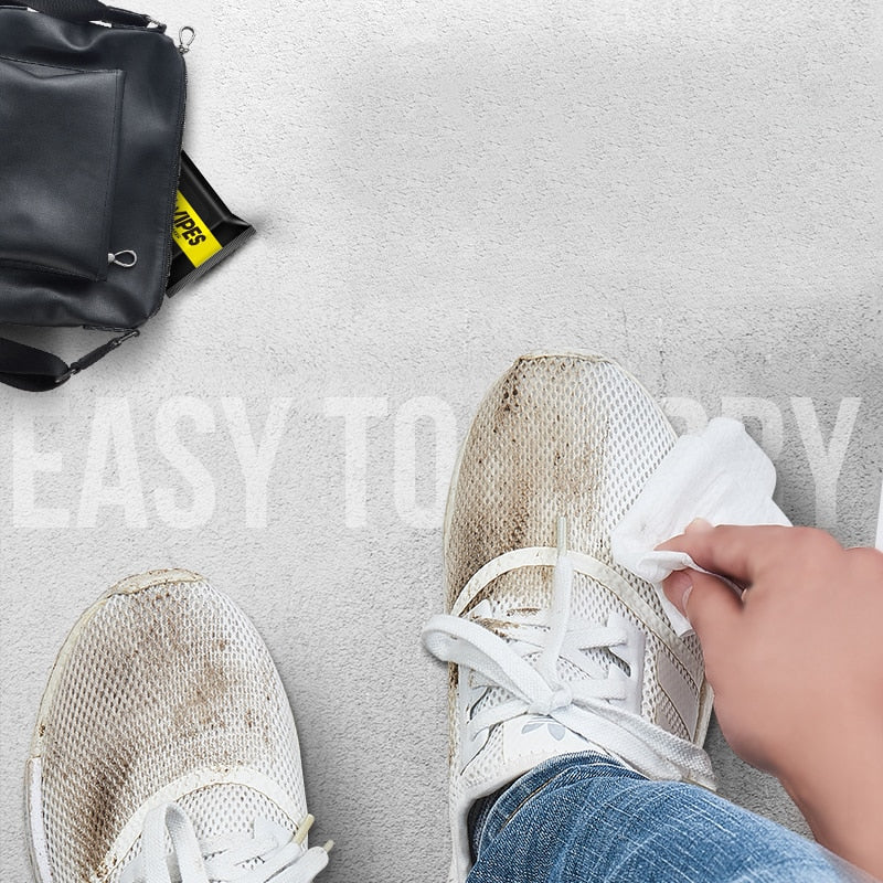 BowLift | Disposable White Shoe Cleaner Wipes