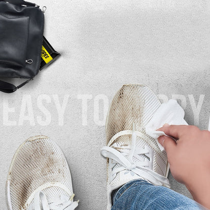 BowLift | Disposable White Shoe Cleaner Wipes