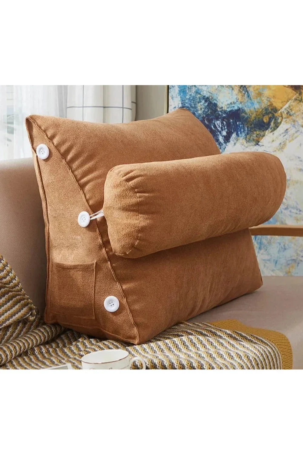 Reclining backrest cushion | Bowlift