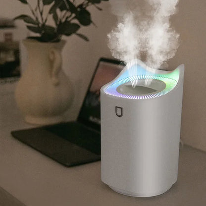 Skanto | Air Humidifier White LED Mist Diffuser