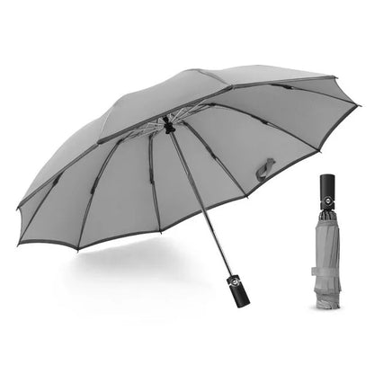 Skanto | Stay Dry and Stylish with Our Inverted Umbrella – Windproof, Foldable, and Reflective!