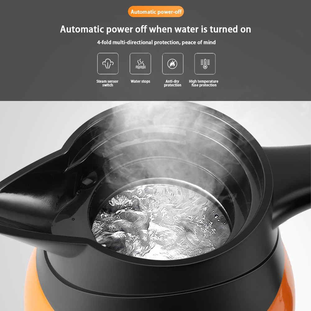 BowLift | Electric Stainless Steel Travel Kettle