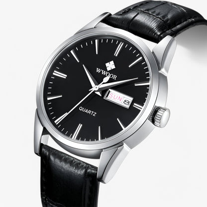 BowLift | Renzo | Classic Luxury Leather Watch – Timeless Elegance for Every Occasion