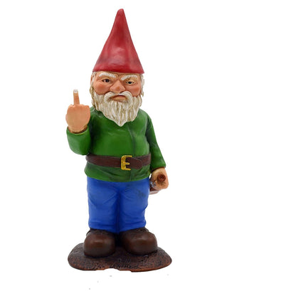 Playful Garden Gnome: Garden Decoration