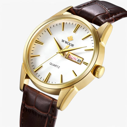 BowLift | Renzo | Classic Luxury Leather Watch – Timeless Elegance for Every Occasion