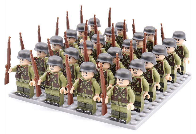 BowLift | Historical Figures Building Block Set (21-piece)