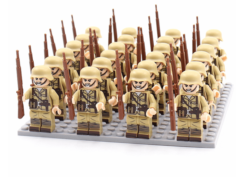 Kalsten | Historical Figures Building Block Set (21-piece)
