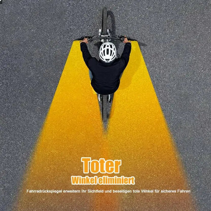 BowLift | Bicycle mirror made of stainless steel – shatterproof & 360° rotatable for more safety