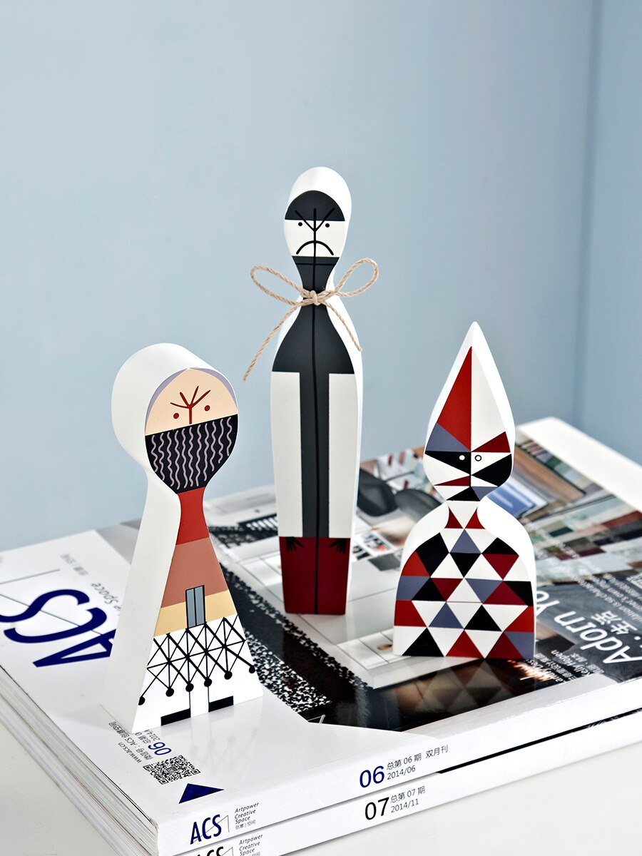 Skanto | Home Decor Living Room Kawaii Accessories Sculptures & Figurines Character Shapes Cute Wood Handmade Europe Household Articles