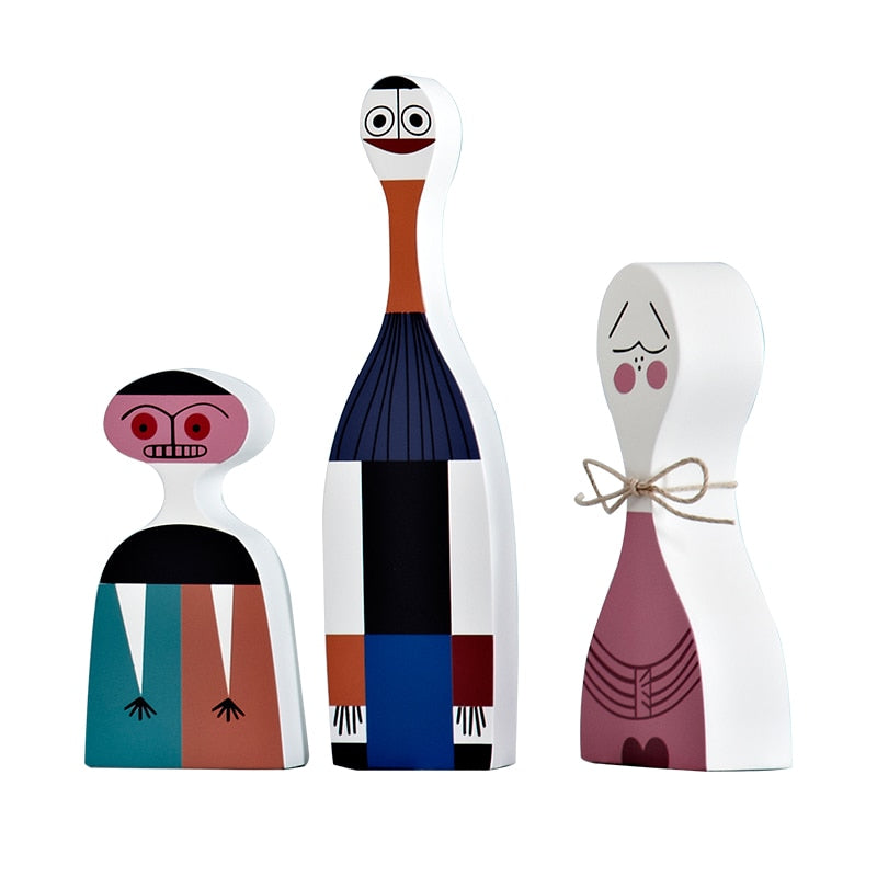 Skanto | Home Decor Living Room Kawaii Accessories Sculptures & Figurines Character Shapes Cute Wood Handmade Europe Household Articles