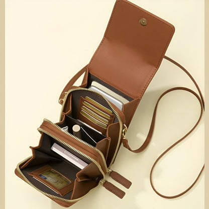 Skanto | Carry - Stylish Crossbody Wallet & Phone Holder Bag