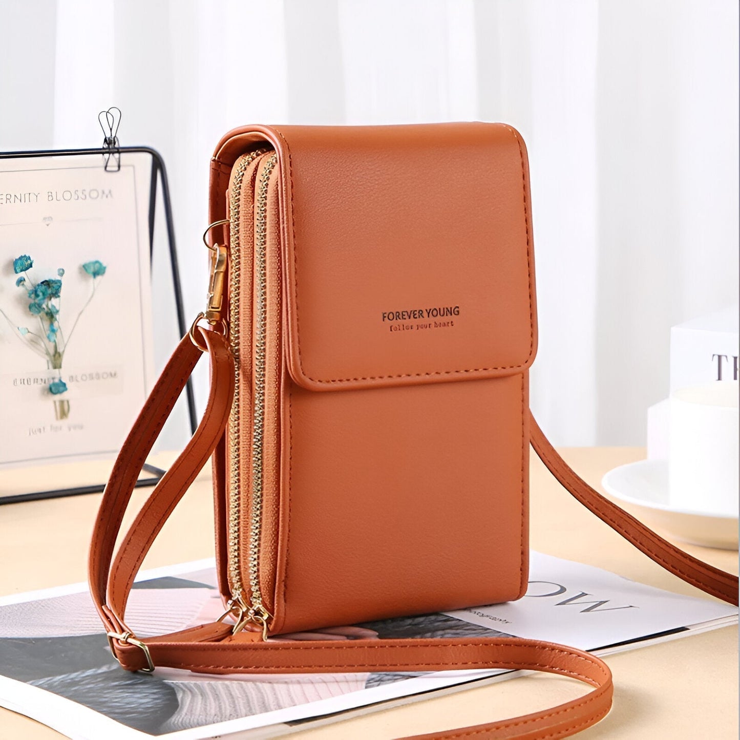 Skanto | Carry - Stylish Crossbody Wallet & Phone Holder Bag