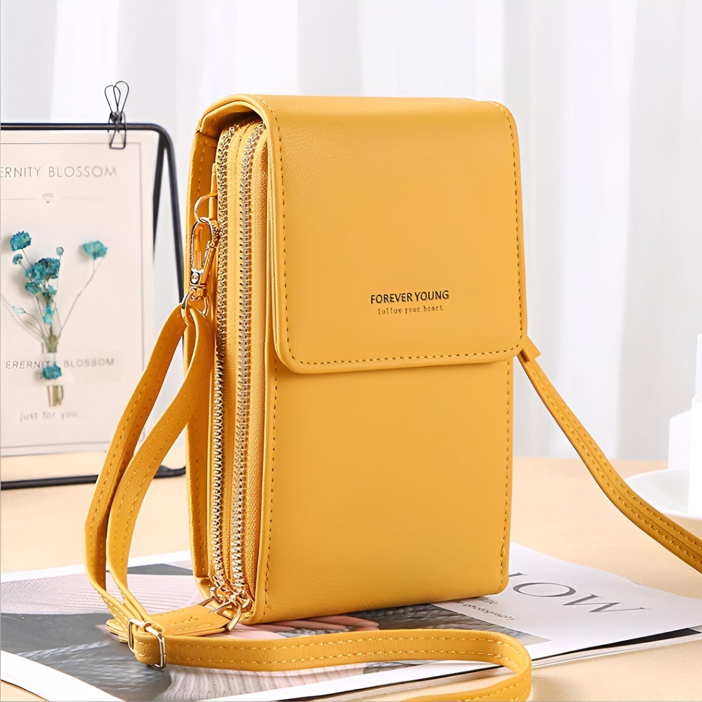 Skanto | Carry - Stylish Crossbody Wallet & Phone Holder Bag