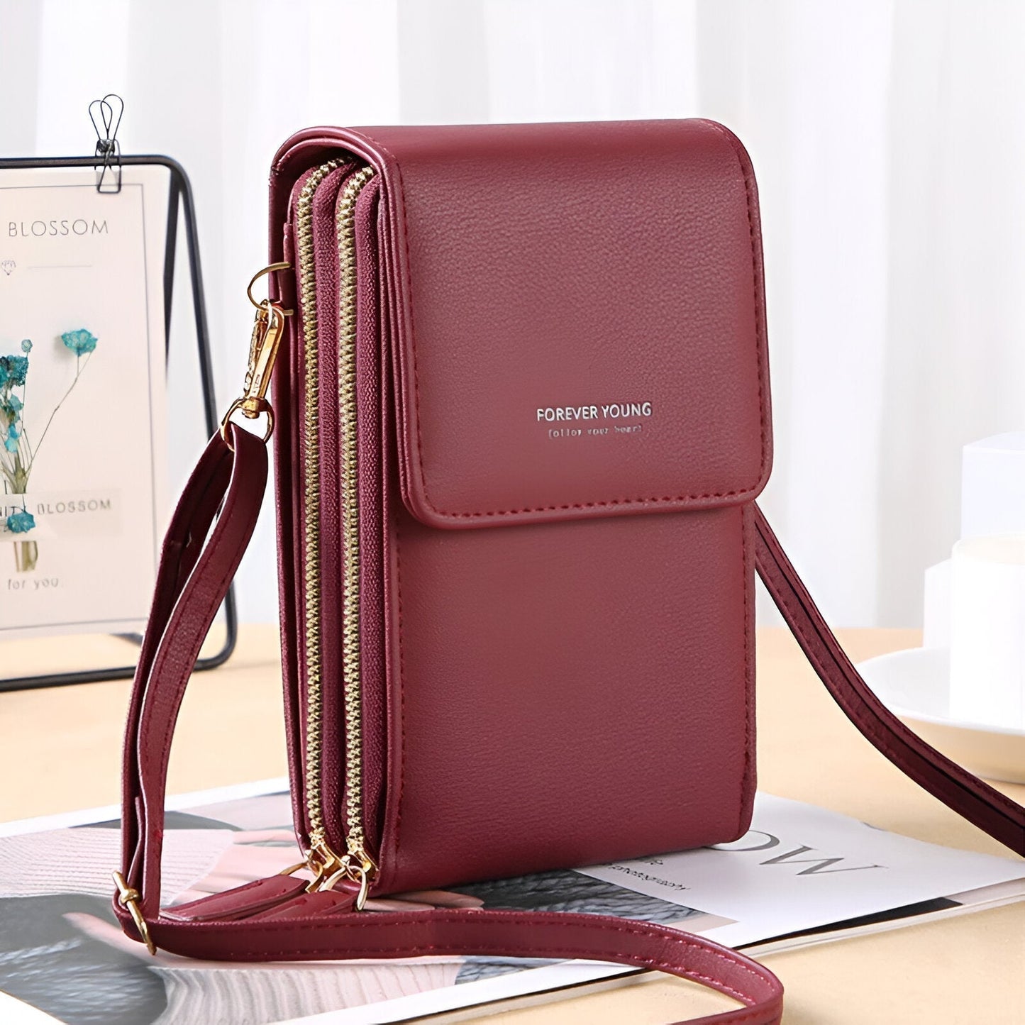 Skanto | Carry - Stylish Crossbody Wallet & Phone Holder Bag