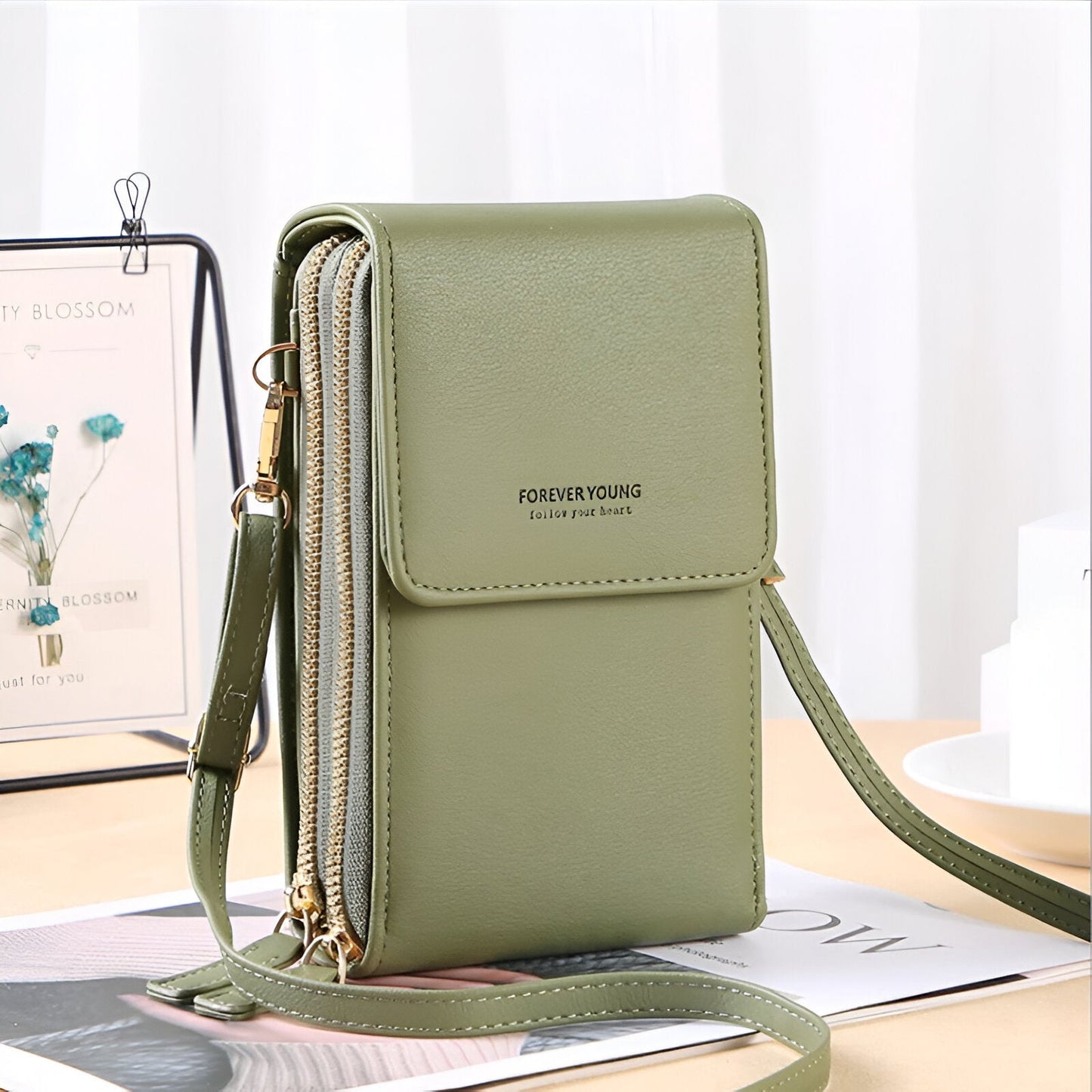 Skanto | Carry - Stylish Crossbody Wallet & Phone Holder Bag