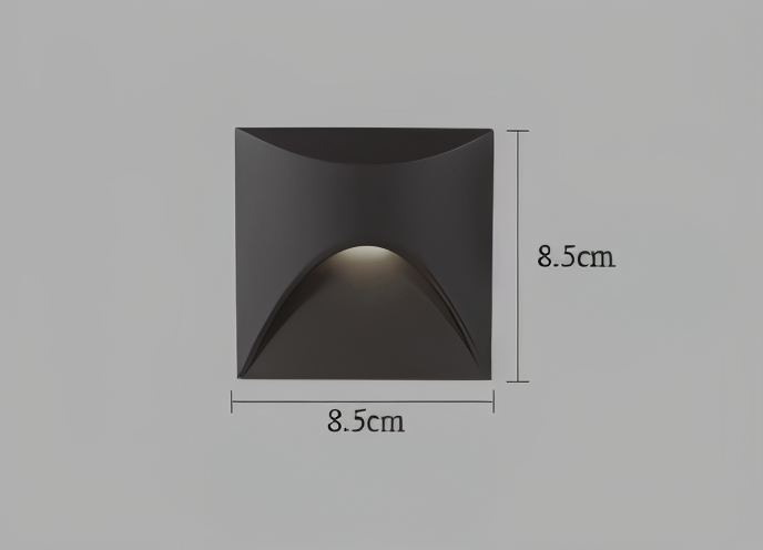 LuminiPath - Waterproof IP65 Wall Light - Indoor and Outdoor Wall Light - Motion Sensor LED Wall Light