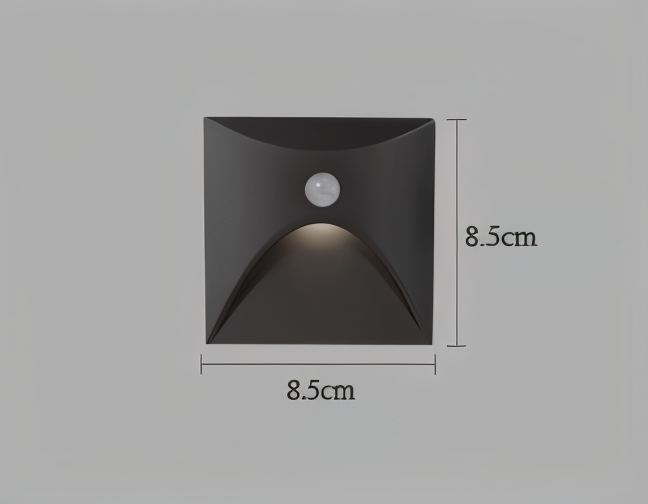 LuminiPath - Waterproof IP65 Wall Light - Indoor and Outdoor Wall Light - Motion Sensor LED Wall Light
