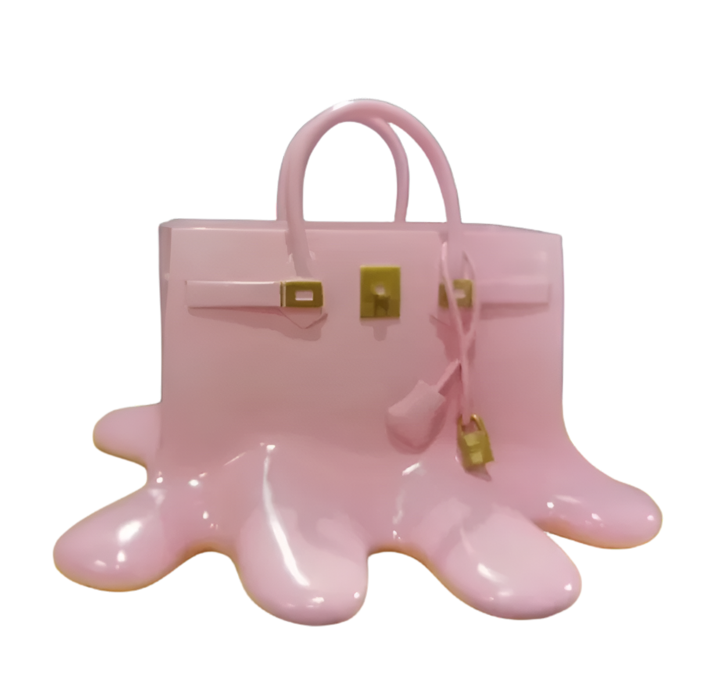 Frendorf | LuxuPurse Vases - Stylish Floral Purse Vase made of Resin