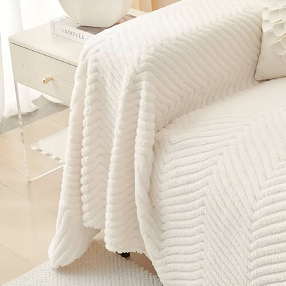 BowLift | LuxuraWrap Sofa Cover – Non‑Slip Pet‑Friendly Couch Protector