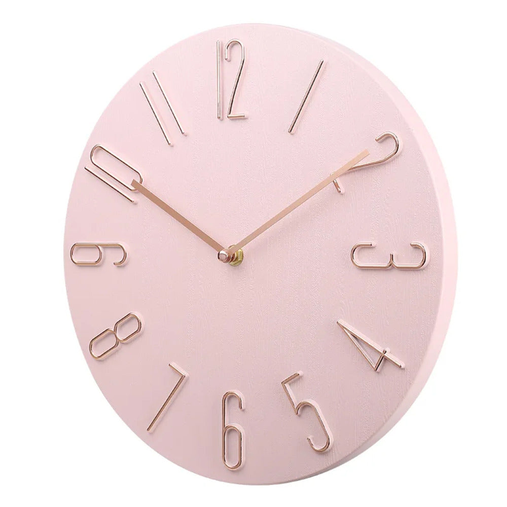 BowLift | Silencio Modern Silent Wall Clock – Minimalist Design with Quartz Movement