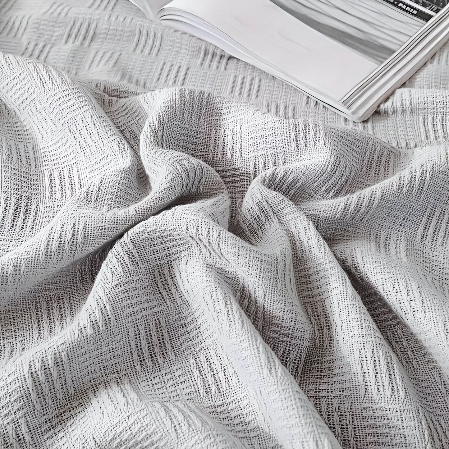 Skanto | LUMINOFT – Breathable Knit Cotton Throw