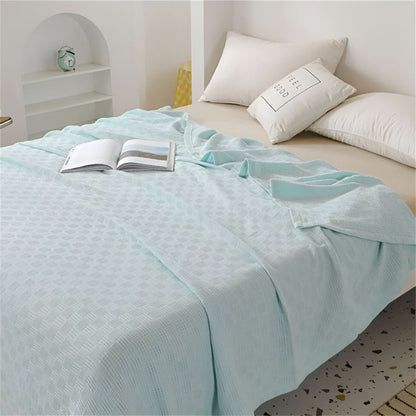 Skanto | LUMINOFT – Breathable Knit Cotton Throw