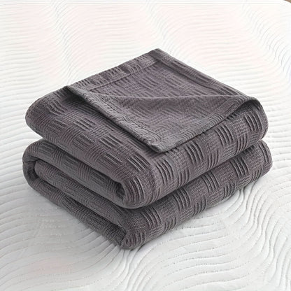 Skanto | LUMINOFT – Breathable Knit Cotton Throw