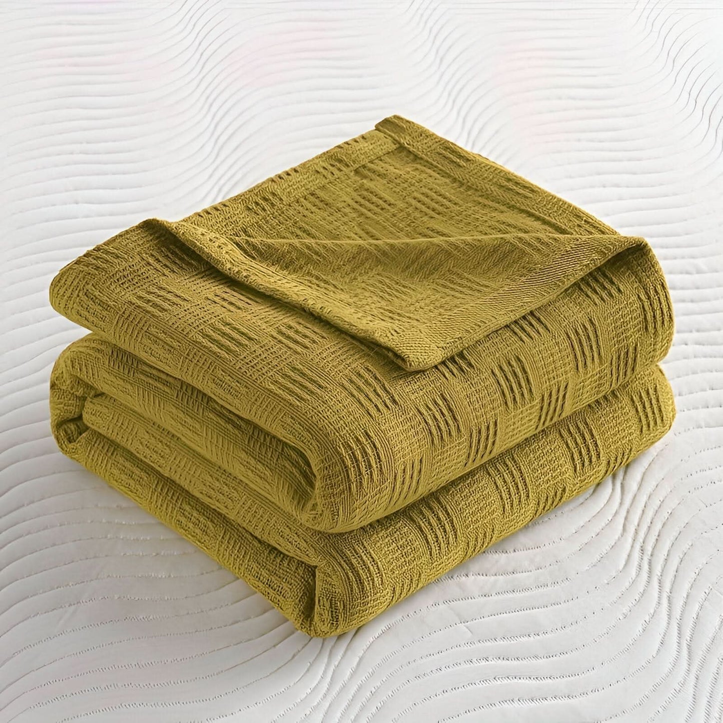 Skanto | LUMINOFT – Breathable Knit Cotton Throw