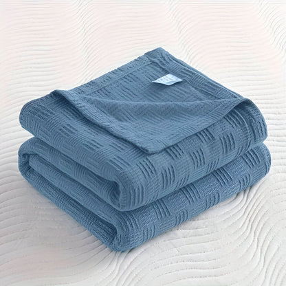 Skanto | LUMINOFT – Breathable Knit Cotton Throw