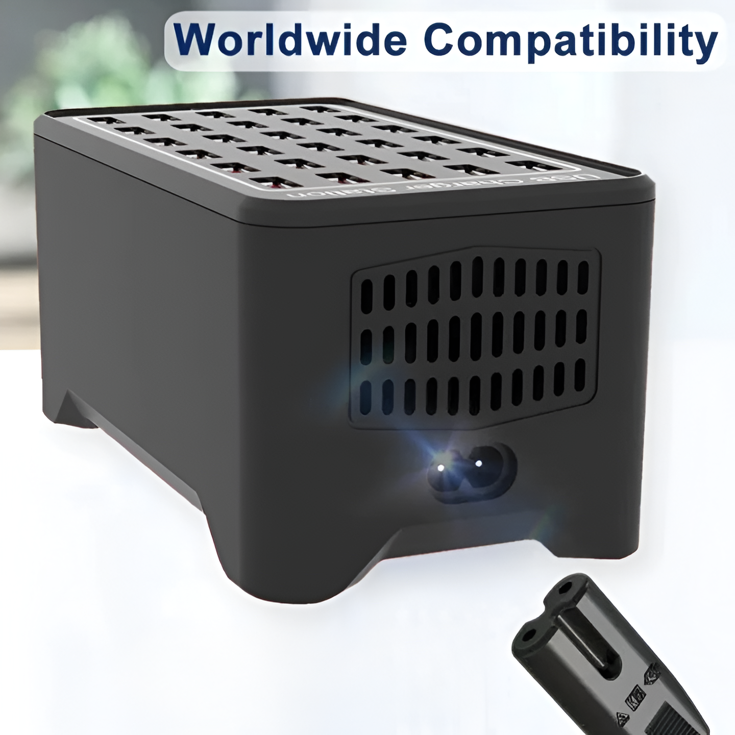 Skanto | PowerPort Pro 30 - Universal Multi-USB Charger with 30 Ports