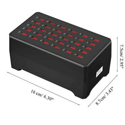 Skanto | PowerPort Pro 30 - Universal Multi-USB Charger with 30 Ports