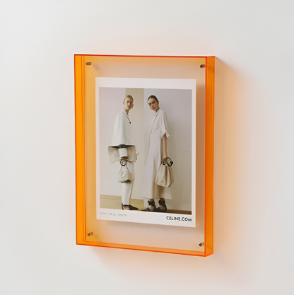Frendorf | RectaCryl Picture Frame - Modern, Minimalist Acrylic Picture Frame