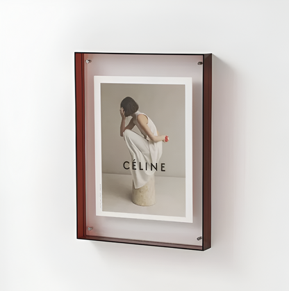 Frendorf | RectaCryl Picture Frame - Modern, Minimalist Acrylic Picture Frame