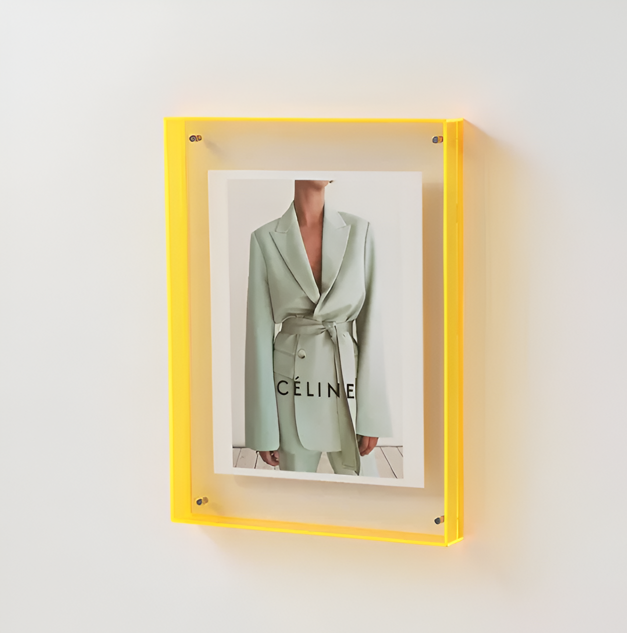 Frendorf | RectaCryl Picture Frame - Modern, Minimalist Acrylic Picture Frame