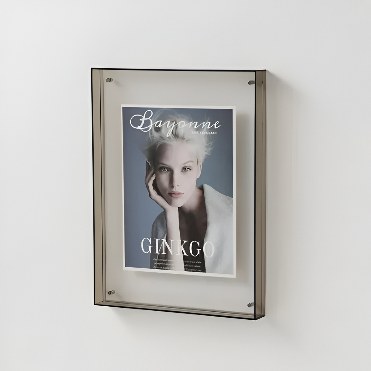 Frendorf | RectaCryl Picture Frame - Modern, Minimalist Acrylic Picture Frame