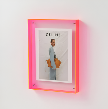 Frendorf | RectaCryl Picture Frame - Modern, Minimalist Acrylic Picture Frame