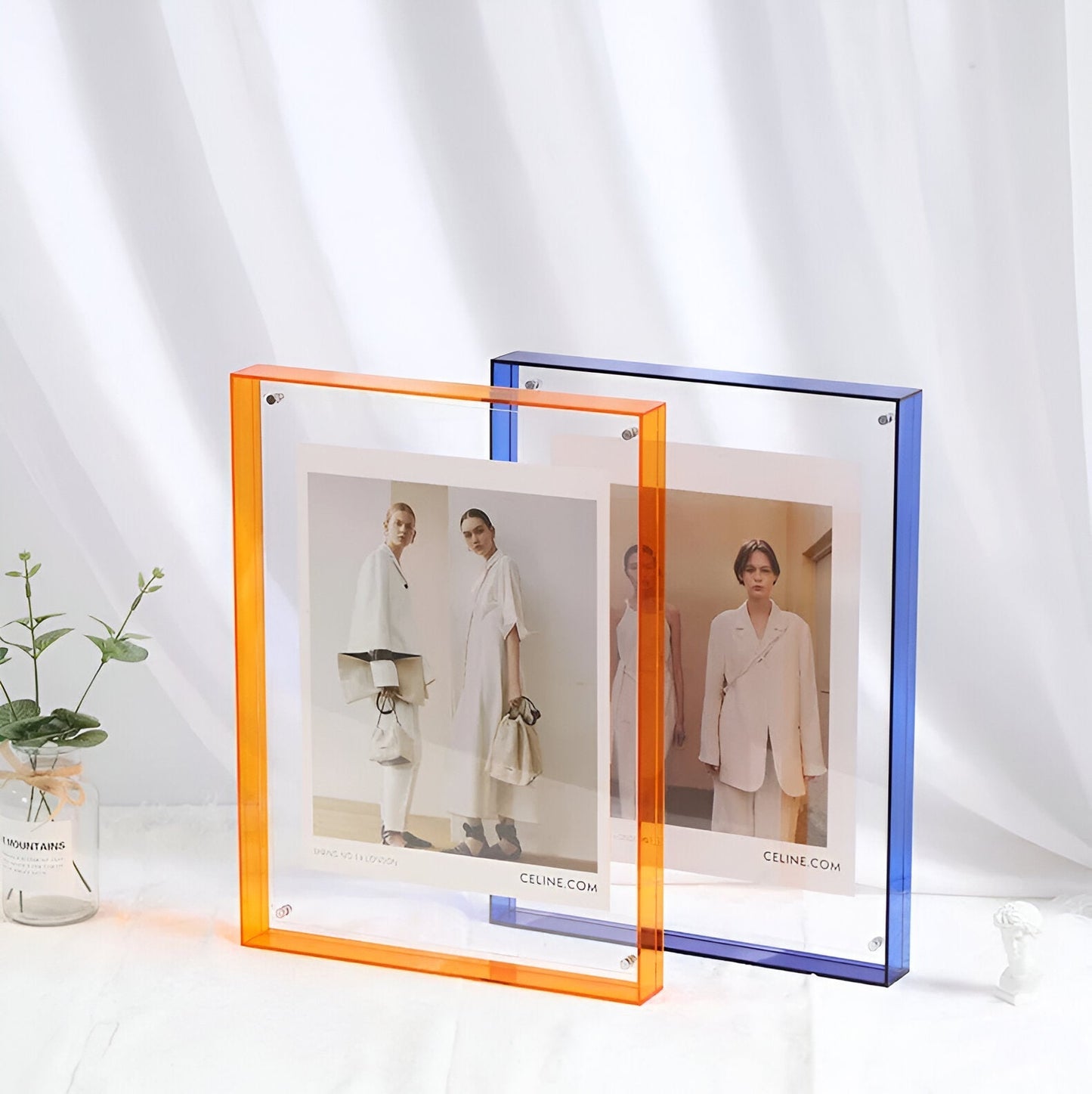 Frendorf | RectaCryl Picture Frame - Modern, Minimalist Acrylic Picture Frame