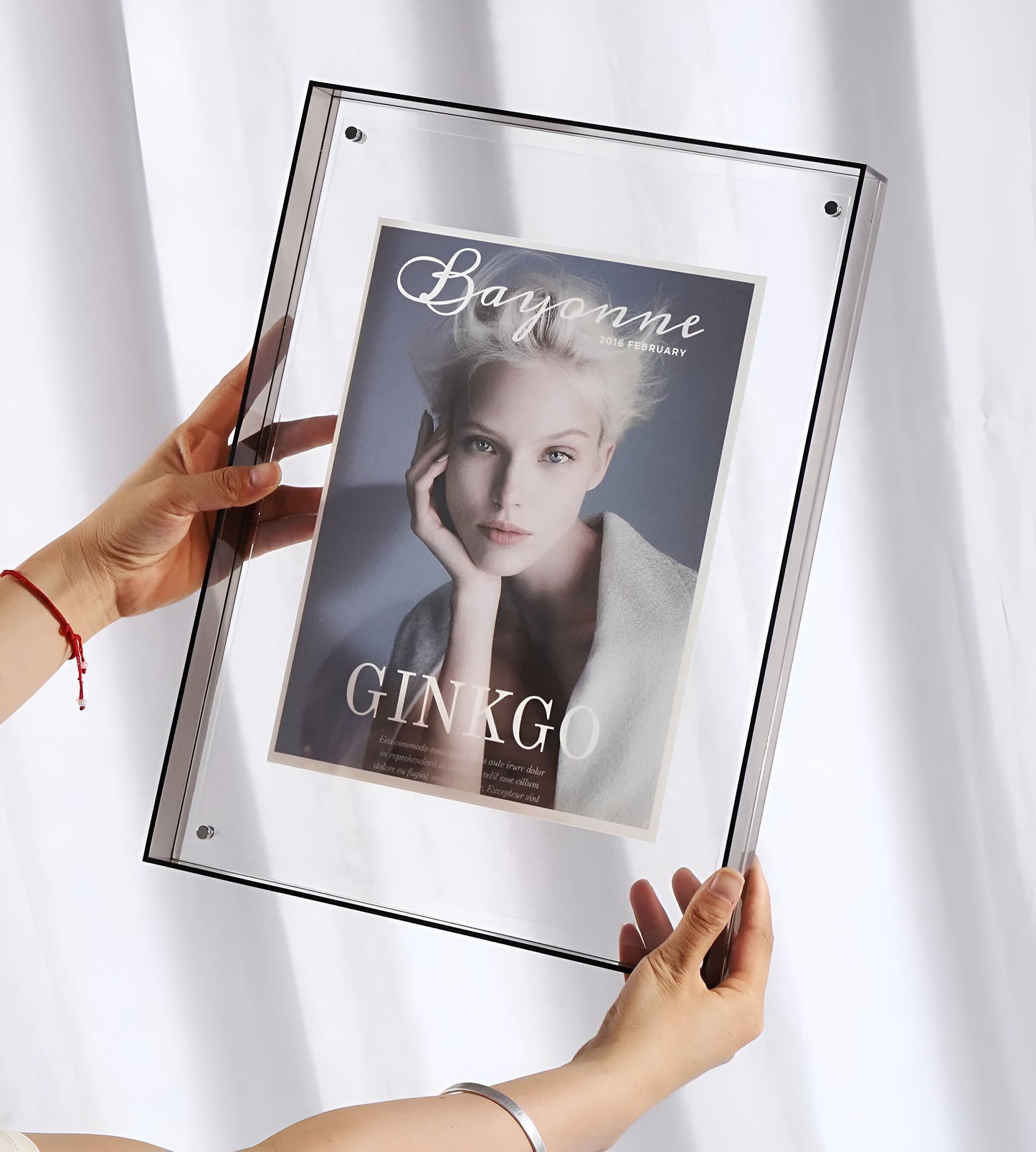 Frendorf | RectaCryl Picture Frame - Modern, Minimalist Acrylic Picture Frame